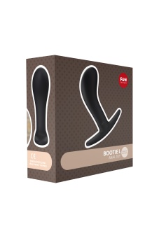 Анальная пробка с загнутым кончиком Fun Factory Bootie Large Anal Toy чёрная