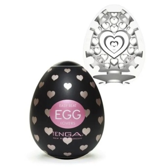 Мастурбатор в форме яйца Tenga Egg Lovers black