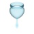 Набор голубых менструальных чаш Feel good Menstrual Cup Набор голубых менструальных чаш Feel good Menstrual Cup