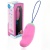Розовое виброяйцо с петелькой и управлением через приложение