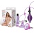 Фиолетовая вибропомпа для клитора и сосков Vibrating Nipple Suckers with Clitoral Pump and Quick Release Фиолетовая вибропомпа для клитора и сосков Vibrating Nipple Suckers with Clitoral Pump and Quick Release