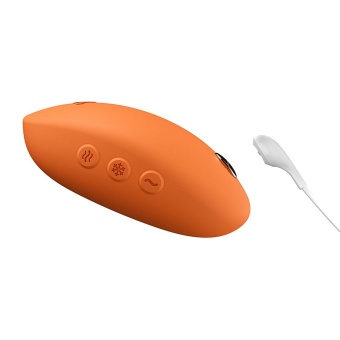 Вибратор для клитора We-Vibe Temp с функциями нагрева и охлаждения оранжевый