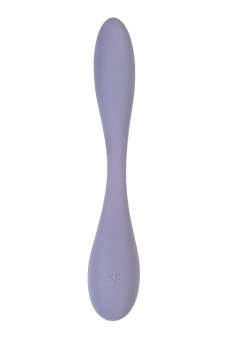 Гибкий вибратор Satisfyer G-Spot Flex 5+ с управлением от приложения фиолетовый