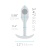 Утяжеленная анальная мини пробка для ношения b-Vibe Snug Plug 1 розовая