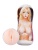 Телесный мастурбатор-вагина в колбе из пластика Телесный мастурбатор-вагина в колбе из пластика