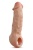 Телесная насадка-удлинитель Intrepid 9.25 Inch Realistic Penis Extender Sleeve - 23,5 см.