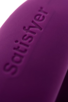 Вибратор для пар с управлением от приложения Satisfyer Double Joy фиолетовый
