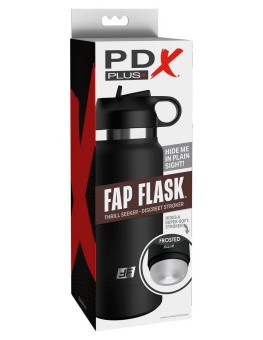 Мастурбатор в бутылке Fap Flask черный
