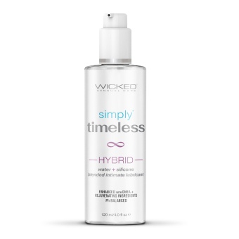 Водно-силиконовый лубрикант с гиалуроном Wicked Simply Timeless Hybrid 120 мл