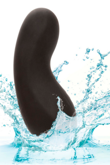 Виброяйцо с управлением через браслет Wristband Curve черное