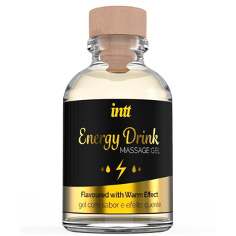 Разогревающий гель Intt Energy Drink со вкусом энергетика - 30 мл