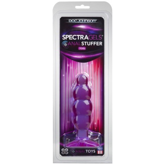 Анальный стимулятор с шариками Spectra Gels Anal Stuffer - 14 см