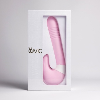 Вибратор 2в1 Youvic розовый