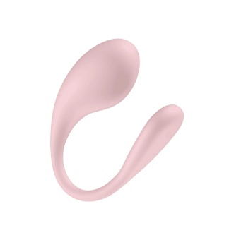 Интерактивное виброяйцо с управлением через приложение Kiiroo Spot розовое