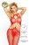 Костюм-сетка с вырезами и стринги Candy Girl Jazmyn