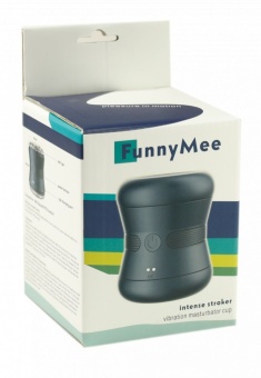 Сквозной мастурбатор в колбе с вибрацией