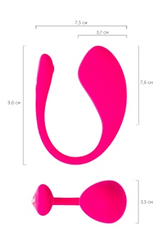 Виброяйцо с управлением от приложения Lovense Lush 3