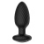 Анальная вращающаяся вибропробка Nexus Tornado Medium чёрная