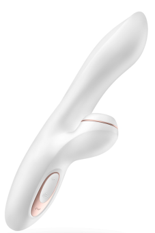 Вибратор с вакуумной стимуляцией клитора Satisfyer Pro G-Spot Rabbit - 22 см
