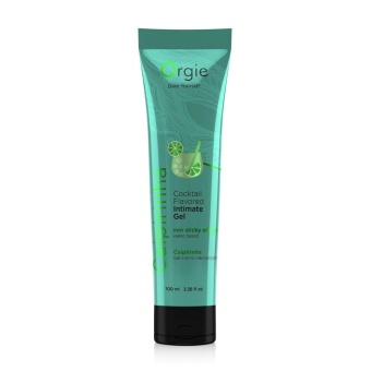 Водный лубрикант Orgie Lube Tube Cocktail Caipirinha со вкусом коктейля Кайпиринья 100 мл
