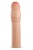 Телесная насадка-удлинитель Resilience - 17,7 см.