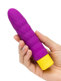 Вибратор Romp Beat Bullet Vibrator фиолетовый - 15 см