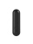 Черная перезаряжаемая анальная пробка №08 Cone-shaped butt plug - 13,5 см.