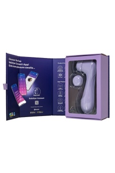 Вакуумный стимулятор с вибрацией и приложением Satisfyer Pro 2 Generation 3 сиреневый