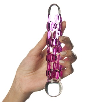 Стеклянный фаллоимитатор Pipedream Icicles №7- 17,8 см