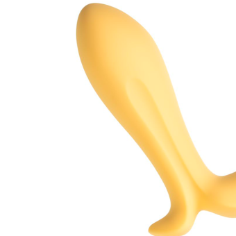 Анальная пробка Satisfyer Intensity Plug с управлением от приложения желтая