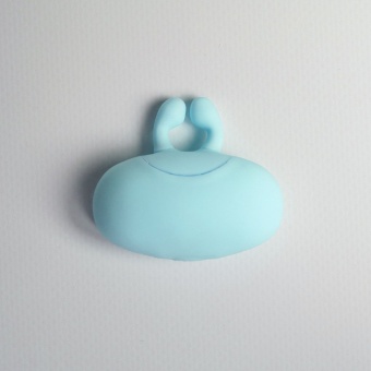 Клиторальный вибратор с пультом Youvic бирюзовый