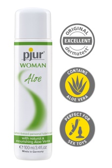 Увлажняющий лубрикант с алоэ Pjur Woman Aloe - 100 мл