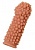 Насадка на фаллос с пузыриками по всей поверхности Extreme Sleeve 008 M-size - 14,7 см.