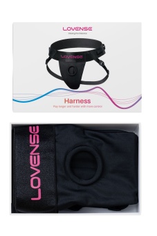 Черные универсальные трусики Lovense из спандекса