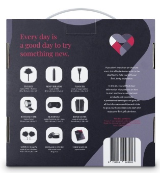 Набор First Kinky Experience с БДСМ-игрушками для новичков