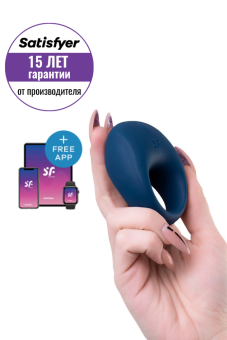 Эрекционное виброкольцо Satisfyer Strong One с приложением