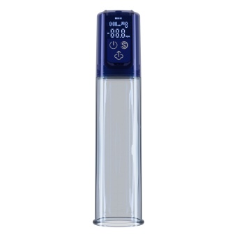 Вакуумная помпа с расширенным комплектом Realov Bathfun Pro Ai Aqua Penis Pump синяя