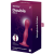 Фаллоимитатор Satisfyer Double Ball-R с внутренними шариками малиновый