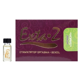 Масло для стимуляции оргазма Exta-Z с лимоном 1,5 мл