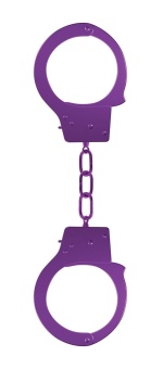 Фиолетовые наручники OUCH! Purple