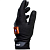 Левая массажная перчатка с вибрацией Fuzu Vibrating Massage Glove M чёрная