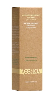 Натуральная массажная смазка Natural Massage Lubricant Orange Blossom - 100 мл.