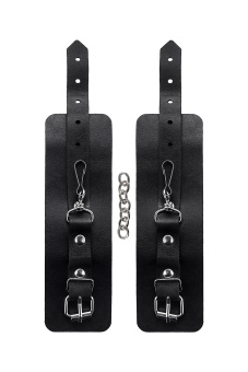 Однослойные наручники Pecado BDSM черные