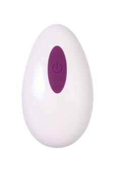 Фиолетовое силиконовое виброяйцо Purr