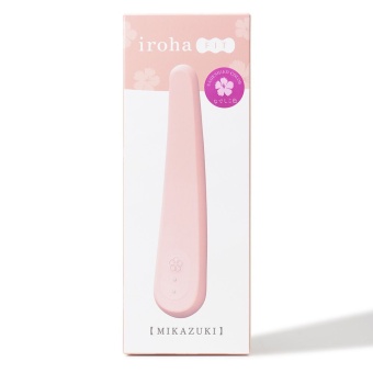 Нереалистичный гибкий вибратор Iroha Fit Mikazuki Nadeshiko розовый