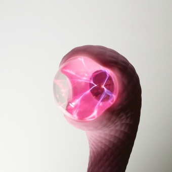 Вибратор Youvic c функцией нагрева и электростимуляцией розовый