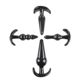 Набор из 4 анальных пробок-якорей Intro To Plugs