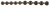 Чёрные анальные бусы Anal Pearls Black - 27,5 см.