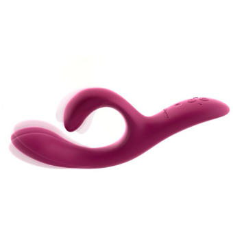 Вибратор для стимуляции точки G и клитора We-Vibe Nova 2 бордовый