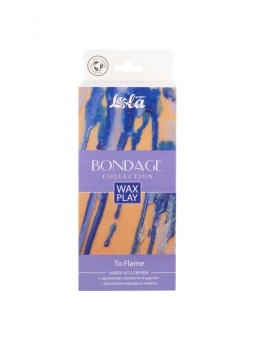 Набор из 2 восковых свечей Wax Play To Flame с ароматами цветов и специй